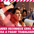 SANTANDER RECONHECE ERRO, MAS SE RECUSA A PAGAR TRABALHADORES