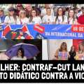 CONTRAF-CUT LANÇA PANFLETO DIDÁTICO CONTRA A VIOLÊNCIA DAS MULHERES
