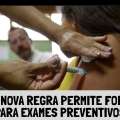 CLT: NOVA REGRA PERMITE FOLGAS PARA EXAMES PREVENTIVOS