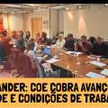 SANTANDER: COE COBRA AVANÇOS EM SAÚDE E CONDIÇÕES DE TRABALHO