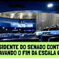 PRESIDENTE DO SENADO CONTINUA TRAVANDO O FIM DA ESCALA 6X1