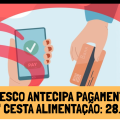 BRADESCO ANTECIPA PAGAMENTO DA 13ª CESTA ALIMENTAÇÃO: 28 DE OUTUBRO