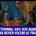 TST DETERMINA QUE 60% DOS BANCÁRIOS DA CAIXA DEVEM VOLTAR AO TRABALHO