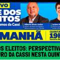 LIVE DOS ELEITOS: PERSPECTIVAS PARA O FUTURO DA CASSI NESTA QUINTA (22)