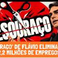 “TESOURAÇO” DE FLÁVIO ELIMINARIA ATÉ 2,2 MILHÕES DE EMPREGOS